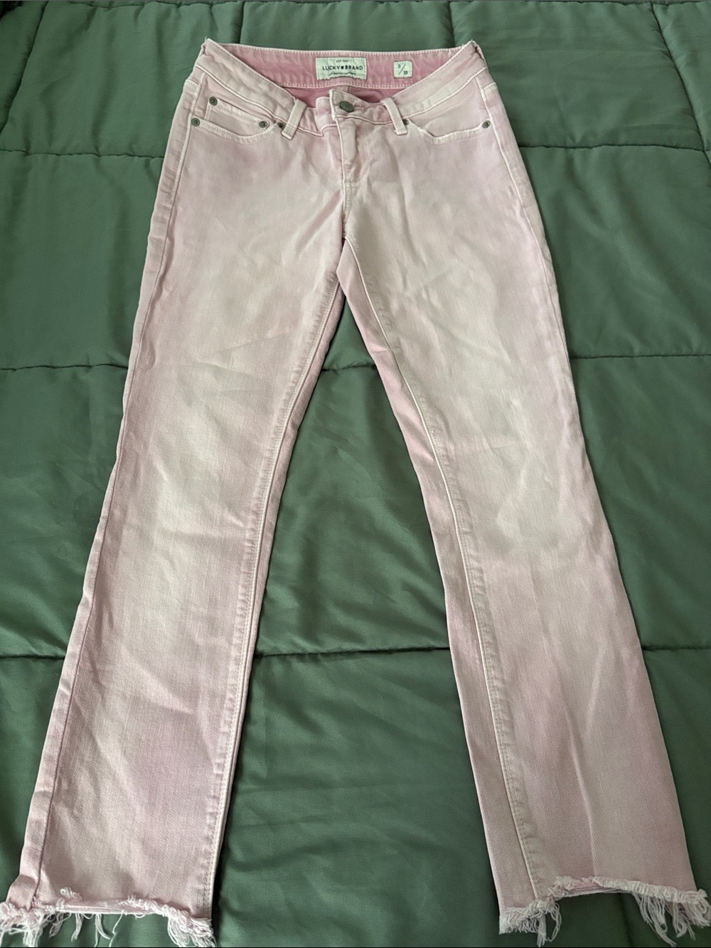 Lucky Brand Women’s Pink Jeans - Lightweight Casual Fit